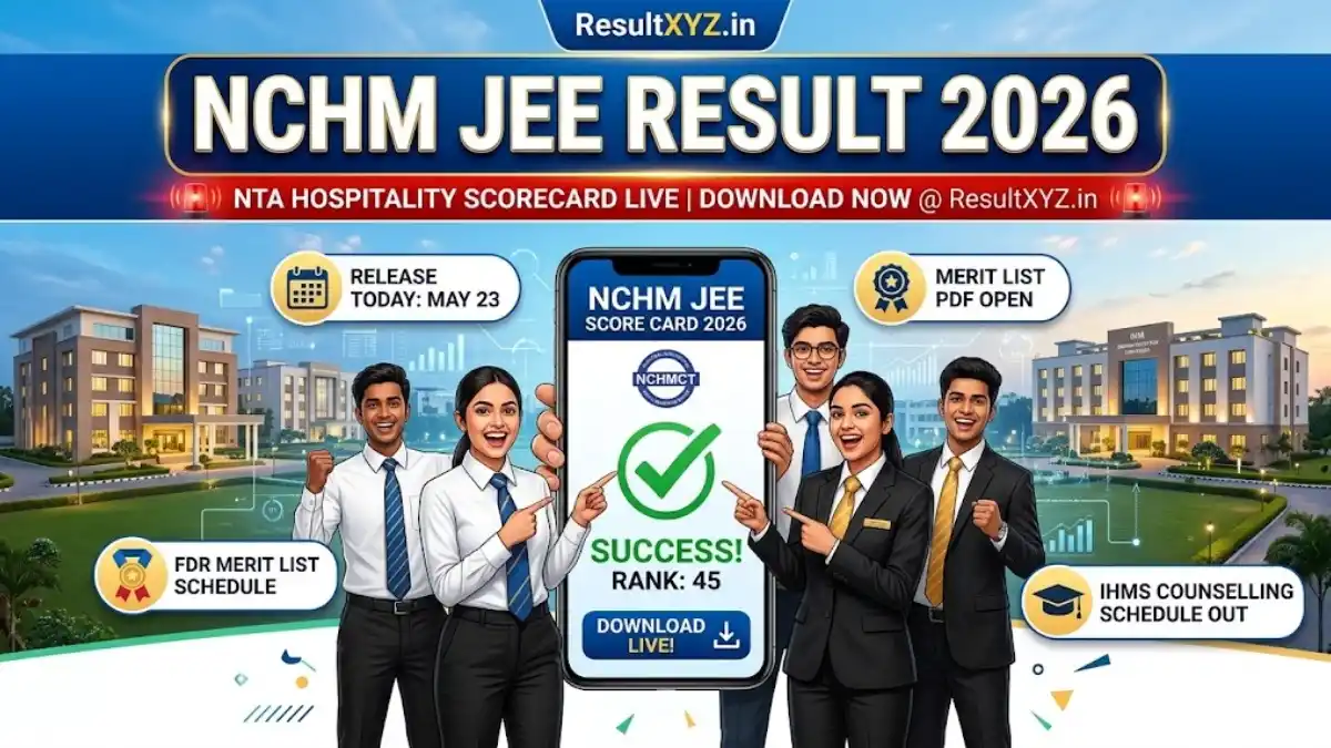 NCHM JEE Result 2026 Out: Download NTA Scorecard and Rank List 1 NCHM JEE Result 2026 banner image