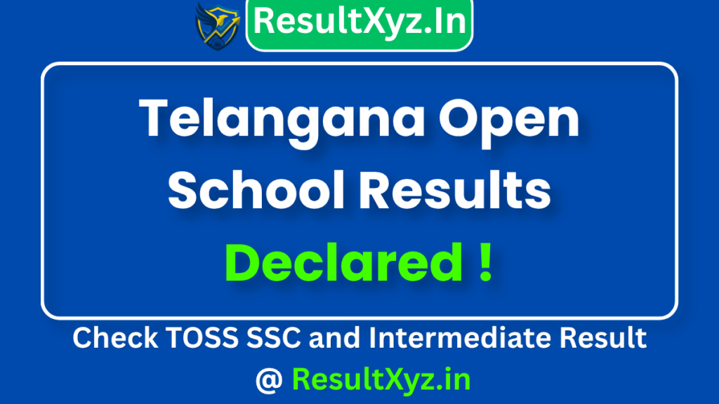 Telangana Open School (TOSS) SSC and Intermediate Results 2026 Out: Check Marks Memo, Pass Status and Result Link 2 banner image of Telangana Open School Result 2026 Check TOSS SSC and Intermediate Result