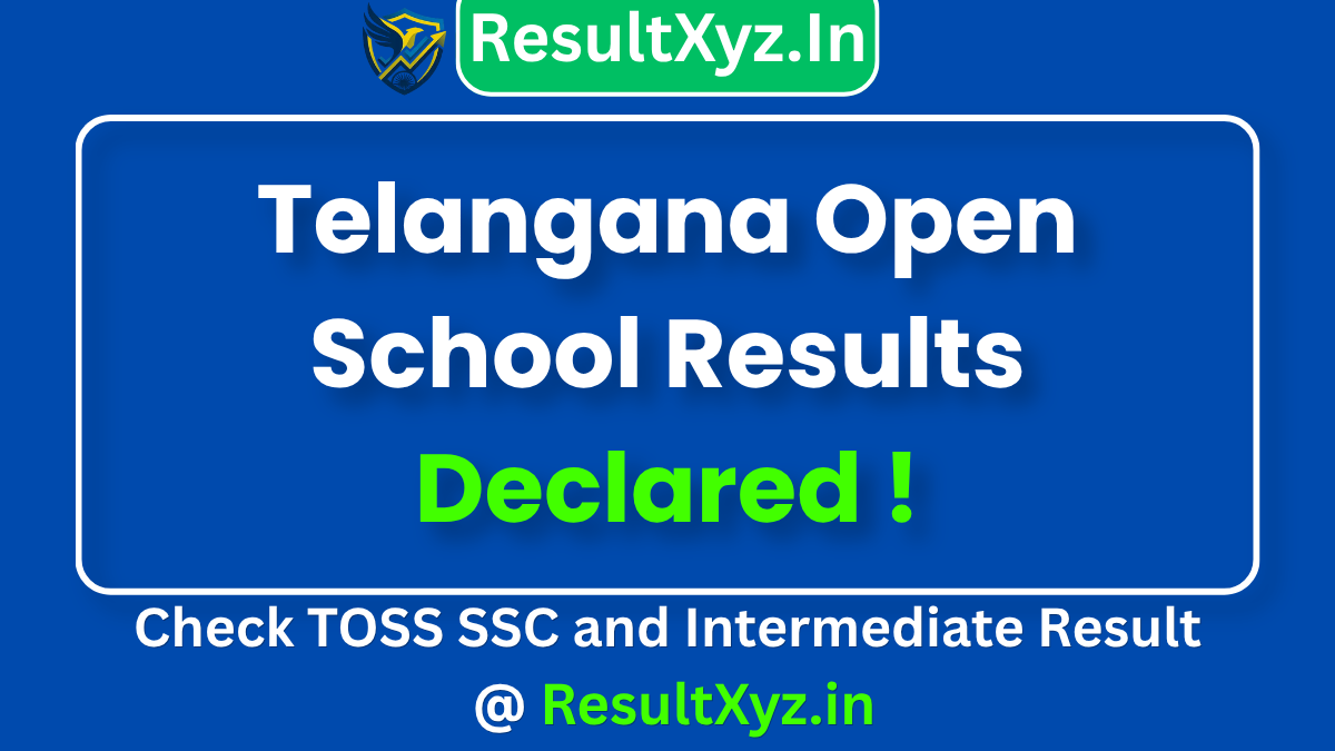 banner image of Telangana Open School Result 2026 Check TOSS SSC and Intermediate Result