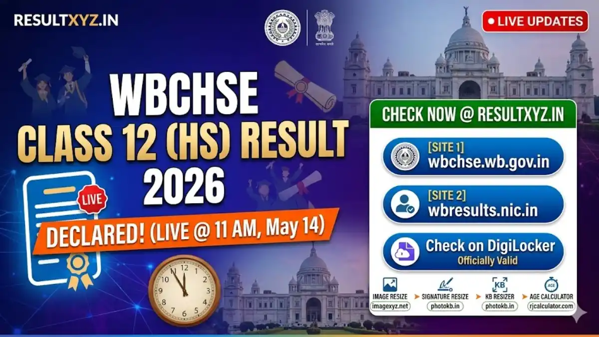 banner of WB HS Result 2026 (DECLARED) Check West Bengal Class 12th Result