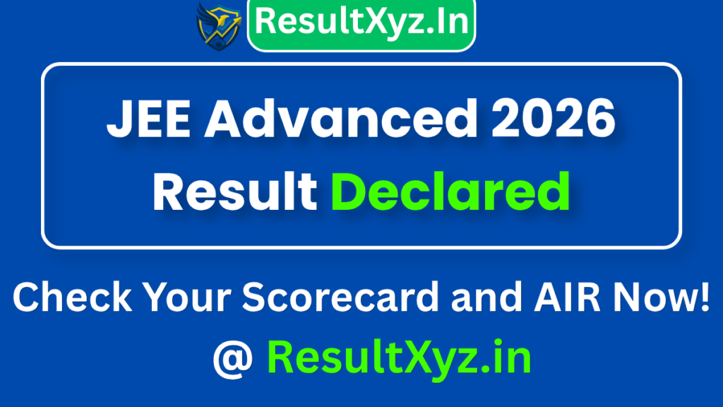 JEE Advanced 2026 Result Declared: Check Your Scorecard and AIR Now! 2 banner image of JEE Advanced 2026 Result Declared Check Your Scorecard and AIR Now!