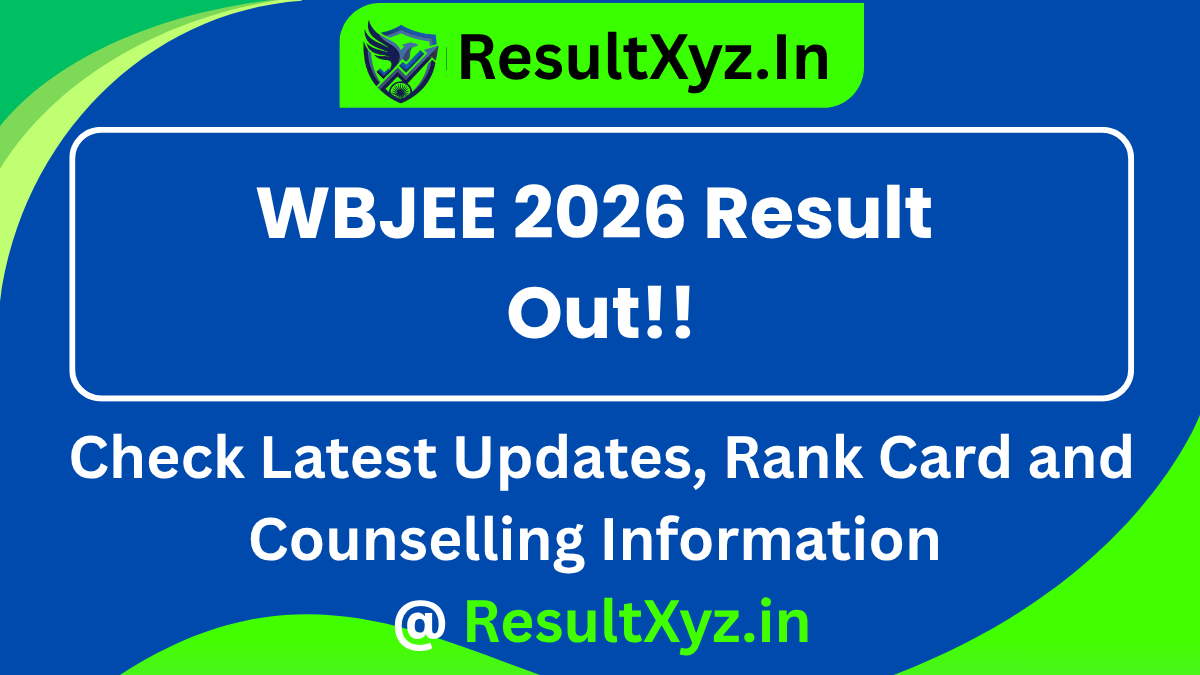 banner image of WBJEE 2026 Result Expected Soon Latest Updates, Rank Card and Counselling Information